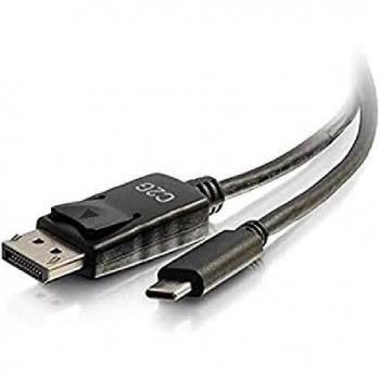 USB‑C to DP 1,8 m (6 ft) – Adaptateur audio/vidéo 4K – Noir