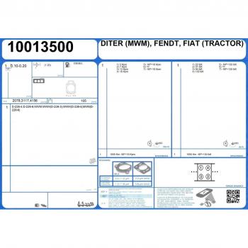 Conjunto de Junta y Culata AJUSA 10013500