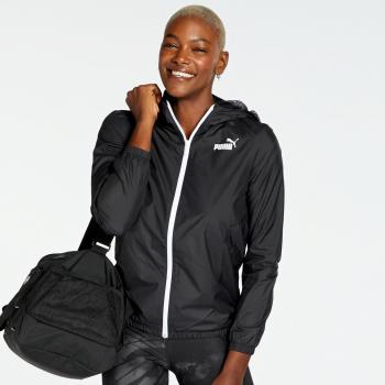 Puma Giacca Anti Vento Nera Felpa Fitness Donna S