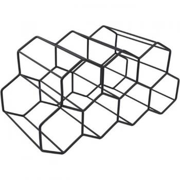 Modern Hexagon Wine Rack