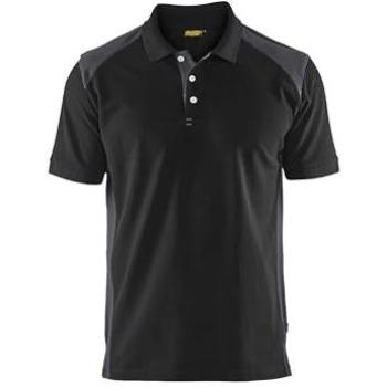 Polo de Obra BLAKLADER 4XL Pique Negro y Gris