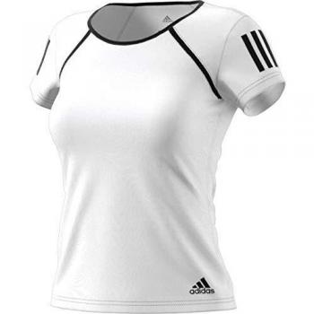 Adidas Club Basic 2XS Short Sleeve Top (White/Black)