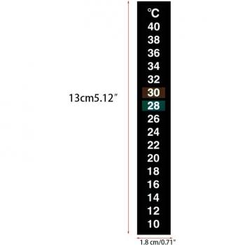 10-Pack Aquarium Thermometer Stickers