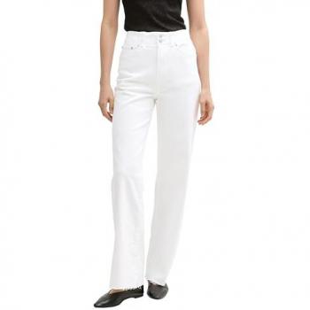 Tom Tailor Women’s M Wide Leg Jeans – White