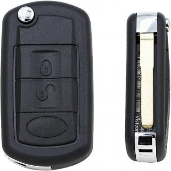 Coque de clé télécommande pliable pour Land Rover Range Rover Sport LR3 Discovery 3
