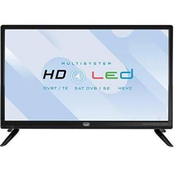 Trevi 19 LTV1904 SAT – TV Portatile per Camper, 12V Accendisigari