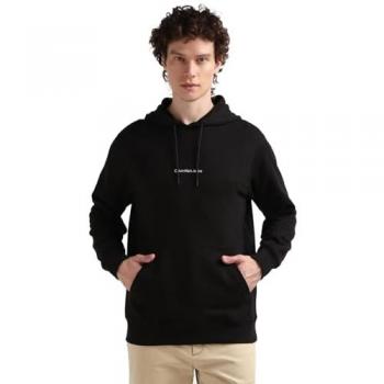 Calvin Klein Felpa Con Cappuccio Nero Uomo J30j325639