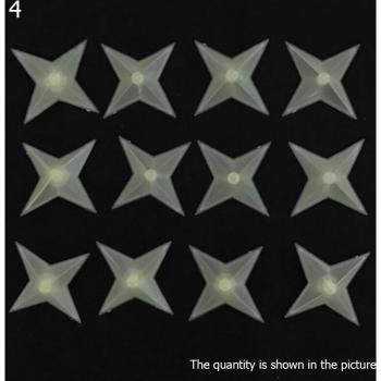 Green Moon Stars Luminous Wall Stickers for Kids Rooms Decoration Art Fluorescent Animals Wall Decals Glow in the Dark Stickers