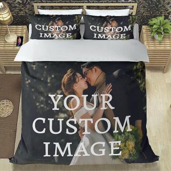 Juego de cama trío personalizado B con imagen