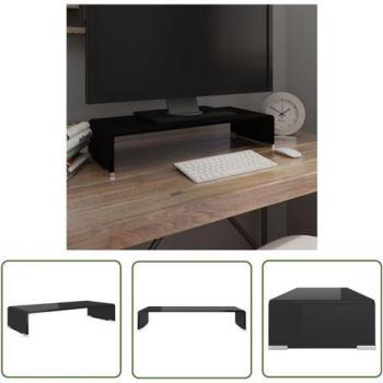 Support pour Moniteur Noir 60x25x11 cm