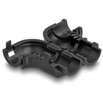Delock Kabelschutz Clips 8 Stück schwarz