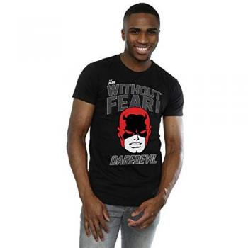 Marvel Herren-T-Shirt Daredevil: Kein Angst, Nur Mut