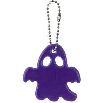 10 pcs Reflective Halloween Ghost Keychain Accessories