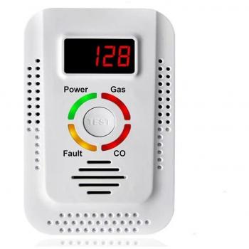 Detector de Metano y CO para Enchufe de Cocina