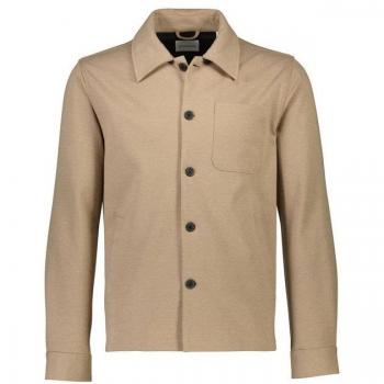 LINDBERGH Hemdjacke mit Knopfleiste in Beige