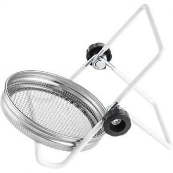 Sprouting Tool for Wide Mouth Jar with Stainless Steel Screen