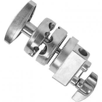 Professional Metal C‑Grip Turntable Mounting Head