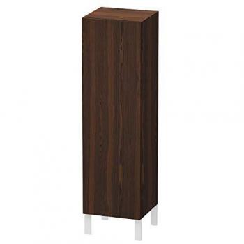 Duravit L-Cube 40x36.3x132cm armoire haute, porte à droite, noyer brossé