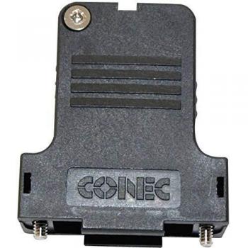 Conec 165X13379XE 15-Pin D-SUB Shell Housing 180° Black