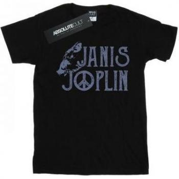 Camicia Janis Joplin Mens Type Logo