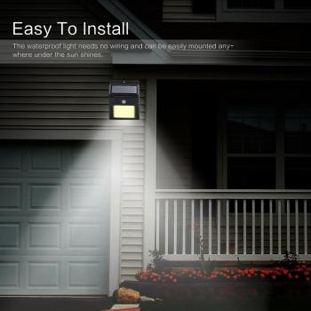 PIR Motion Sensor Solar Flood Light