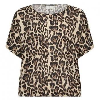 Camicetta KAFFE Amber Print Beige