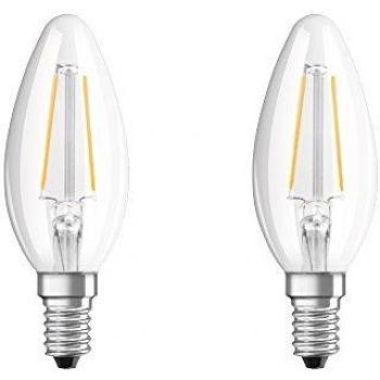 Set di lampadine LED E14 2.5W oliva opaco luce calda