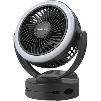 Ventilador de Oficina OPOLAR Recargable con Clip y Batería de 10000Mah