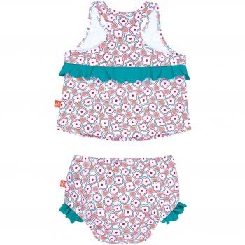 Kindertankini Set Blumen‑Design, 2‑Teilig, S / 6 Monate