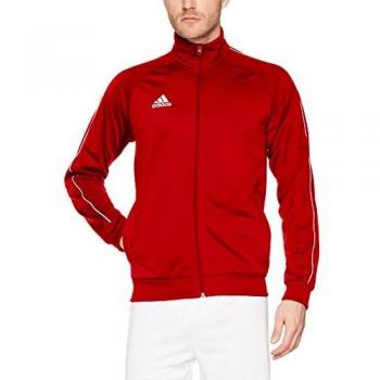 Adidas Core 18 Veste Zip Homme Rouge M