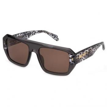 Cavalli SJC101V 0819 Women's Grey Size 55 Sunglasses