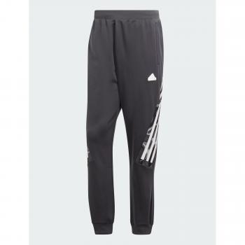 Pantalón Adidas M FI AOP PT Q4 Negro con Diseño de Icono Futurista