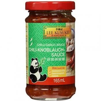 Lee Kum Kee Chili-Knoblauch-Sauce ohne Glutamat 165 ml