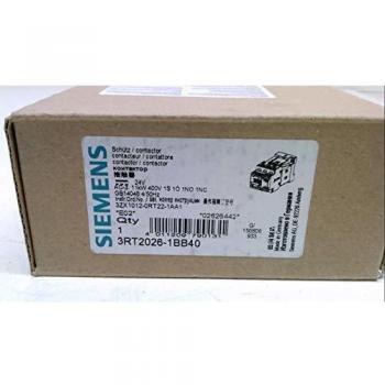 SIEMENS 3RT2026-1BB40 Motor Contactor 25A 24V DC