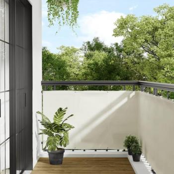 90x700 cm Cream Balcony Protector 100% Polyester Oxford