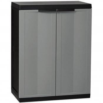 Grey Plastic Garden Shed
