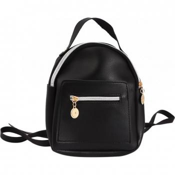 Forever Young Small Leather Backpack for Women
