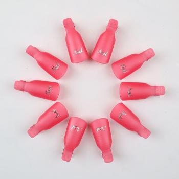 10PCS Nail Polish Soak Off Cap Clips for Nail Removal