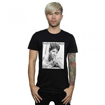 T-shirt Aretha Franklin Homme Femme Naturelle Noir