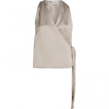 CALVIN KLEIN Beige Oberteil Größe 38