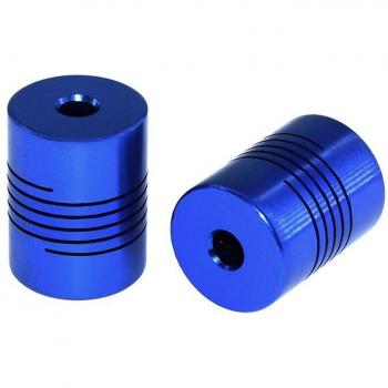 4pcs D19L25 Aluminum Alloy Shaft Coupler 5x8mm for CNC Applications