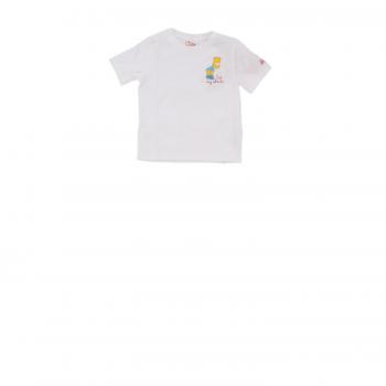 T-shirt Baby MC2 Saint Barth White Edition