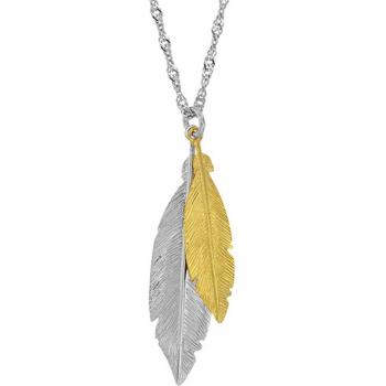 Collar “Navajos” de Plata con Toque Dorado