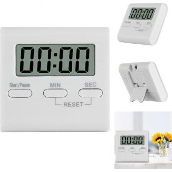 Kit de Cocina ABS con Pantalla LCD, Temporizador y Alarmas Magnéticas
