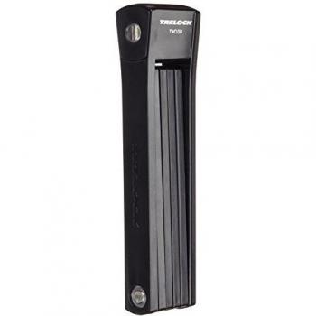 Trelock Flügelschloss FS 200‑100 Two Go L (inkl. Halter‑Bracket) – Orange L