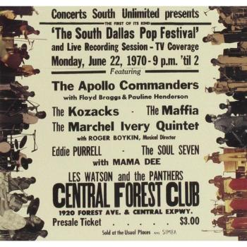 South Dallas Pop Festival: Live 1970