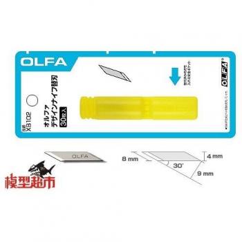 OLFA Klingen für Cutter 30 Stück XB102