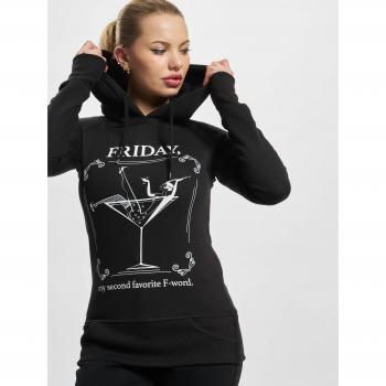 Mister Tee Women's F-Word Hoodie Black