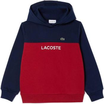 Bambino LACOSTE Felpa Blazer Blu e Rosso