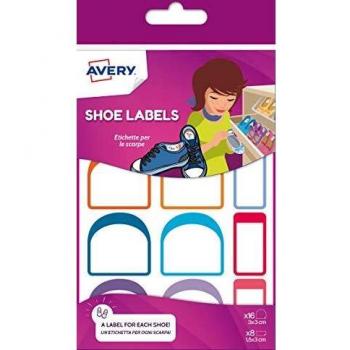 Avery Shoe Name Labels